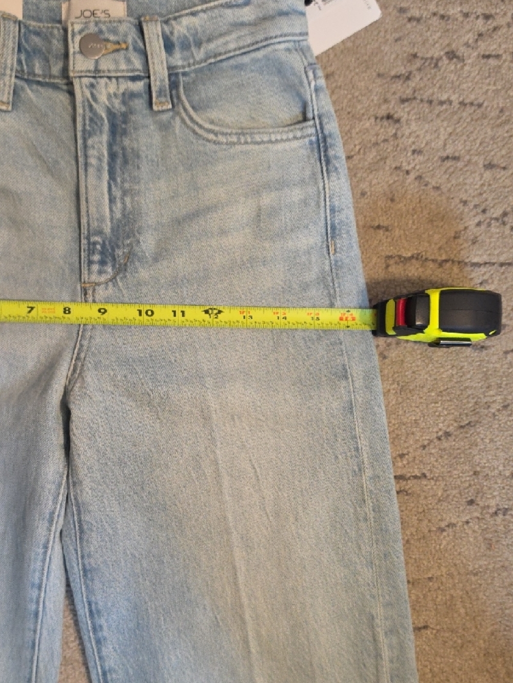 Joe's Jeans The Mia" High-Rise Wide-Leg, Size 24, NWT - Picture 9 of 16